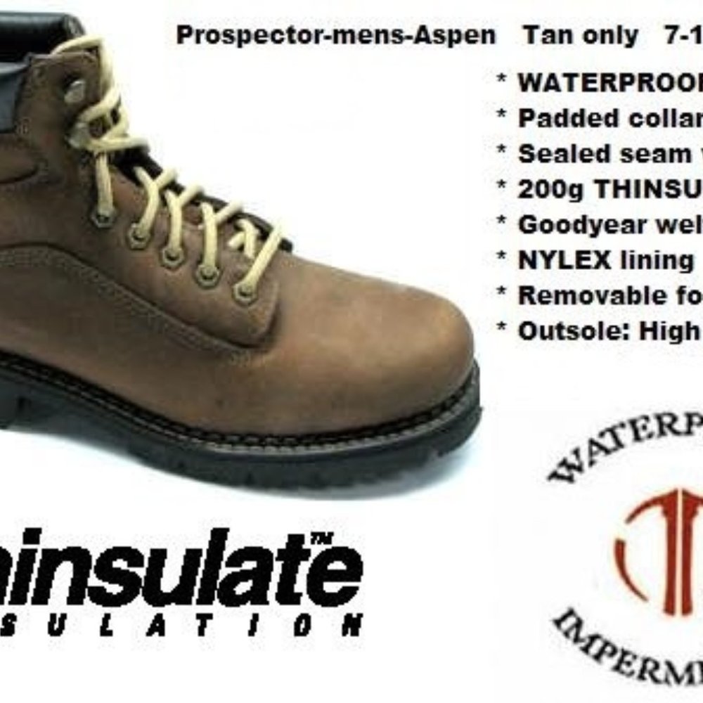 New Men's Prospector ASPEN hiking boots
